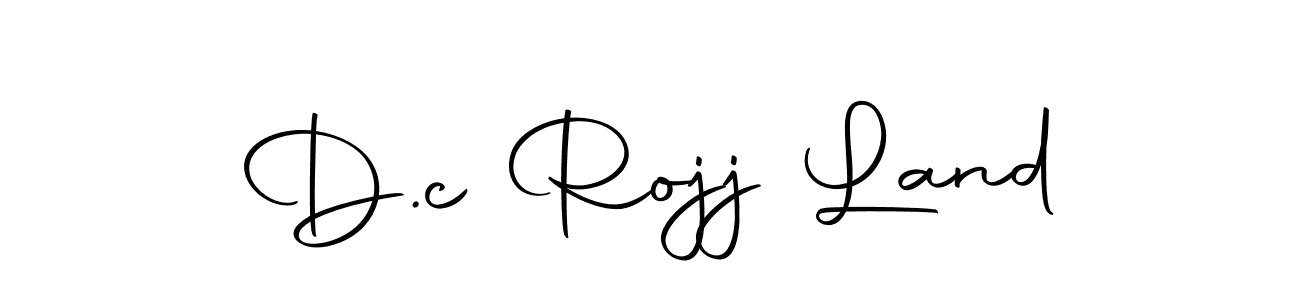 You should practise on your own different ways (Autography-DOLnW) to write your name (D.c Rojj Land) in signature. don't let someone else do it for you. D.c Rojj Land signature style 10 images and pictures png