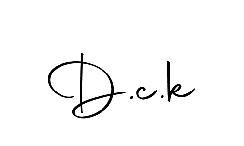 D.c.k stylish signature style. Best Handwritten Sign (Autography-DOLnW) for my name. Handwritten Signature Collection Ideas for my name D.c.k. D.c.k signature style 10 images and pictures png