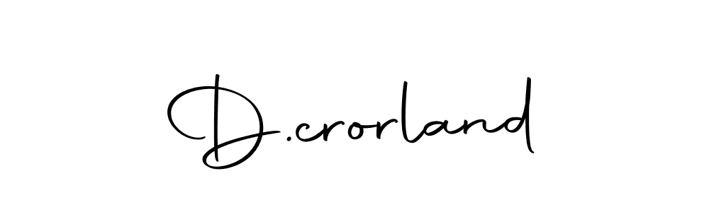 You should practise on your own different ways (Autography-DOLnW) to write your name (D.crorland) in signature. don't let someone else do it for you. D.crorland signature style 10 images and pictures png