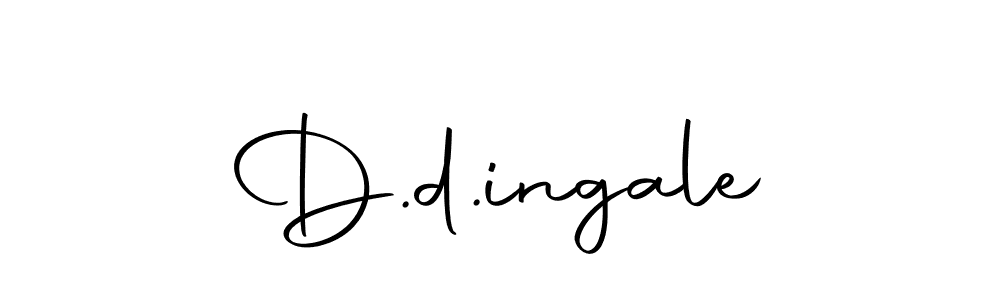 D.d.ingale stylish signature style. Best Handwritten Sign (Autography-DOLnW) for my name. Handwritten Signature Collection Ideas for my name D.d.ingale. D.d.ingale signature style 10 images and pictures png