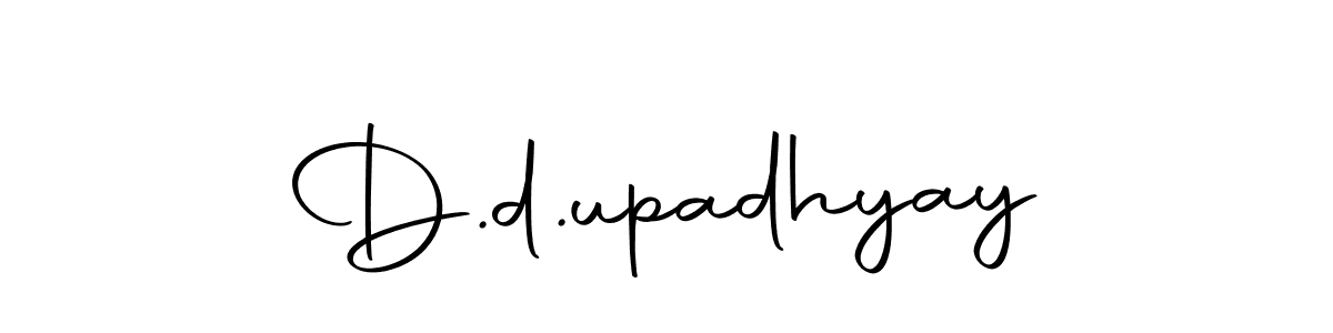 Make a beautiful signature design for name D.d.upadhyay. With this signature (Autography-DOLnW) style, you can create a handwritten signature for free. D.d.upadhyay signature style 10 images and pictures png