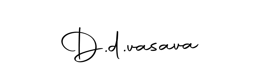 Use a signature maker to create a handwritten signature online. With this signature software, you can design (Autography-DOLnW) your own signature for name D.d.vasava. D.d.vasava signature style 10 images and pictures png