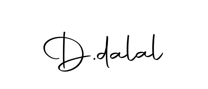 Also we have D.dalal name is the best signature style. Create professional handwritten signature collection using Autography-DOLnW autograph style. D.dalal signature style 10 images and pictures png