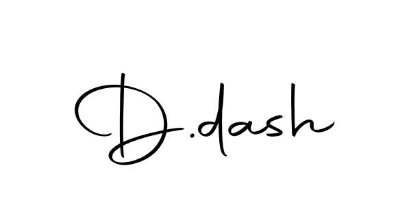 How to make D.dash name signature. Use Autography-DOLnW style for creating short signs online. This is the latest handwritten sign. D.dash signature style 10 images and pictures png