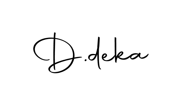 Once you've used our free online signature maker to create your best signature Autography-DOLnW style, it's time to enjoy all of the benefits that D.deka name signing documents. D.deka signature style 10 images and pictures png