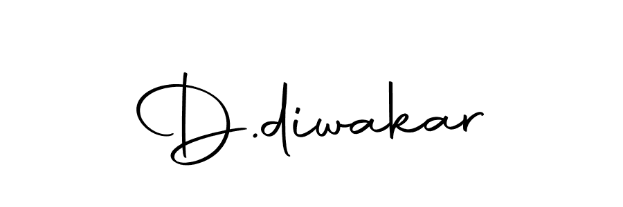 How to make D.diwakar signature? Autography-DOLnW is a professional autograph style. Create handwritten signature for D.diwakar name. D.diwakar signature style 10 images and pictures png