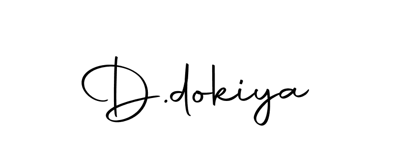 Make a beautiful signature design for name D.dokiya. Use this online signature maker to create a handwritten signature for free. D.dokiya signature style 10 images and pictures png