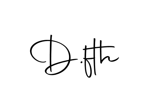 Use a signature maker to create a handwritten signature online. With this signature software, you can design (Autography-DOLnW) your own signature for name D.fth. D.fth signature style 10 images and pictures png