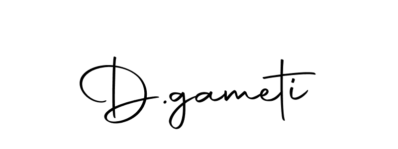 You should practise on your own different ways (Autography-DOLnW) to write your name (D.gameti) in signature. don't let someone else do it for you. D.gameti signature style 10 images and pictures png