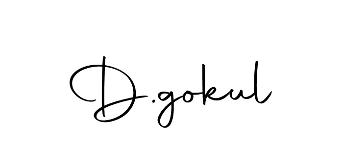 You can use this online signature creator to create a handwritten signature for the name D.gokul. This is the best online autograph maker. D.gokul signature style 10 images and pictures png