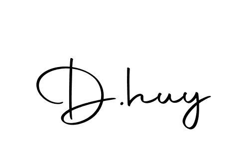 How to make D.huy signature? Autography-DOLnW is a professional autograph style. Create handwritten signature for D.huy name. D.huy signature style 10 images and pictures png