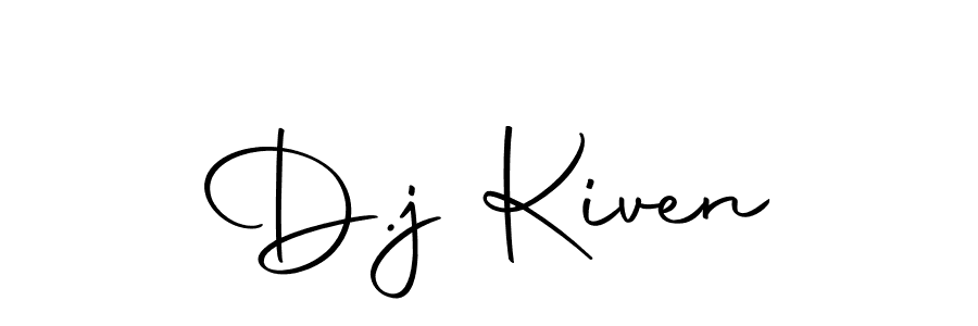 How to make D.j Kiven name signature. Use Autography-DOLnW style for creating short signs online. This is the latest handwritten sign. D.j Kiven signature style 10 images and pictures png