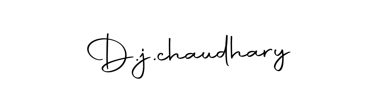 Use a signature maker to create a handwritten signature online. With this signature software, you can design (Autography-DOLnW) your own signature for name D.j.chaudhary. D.j.chaudhary signature style 10 images and pictures png