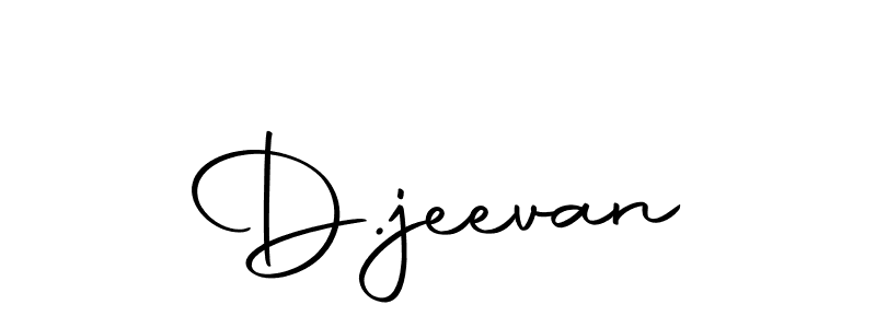 Make a short D.jeevan signature style. Manage your documents anywhere anytime using Autography-DOLnW. Create and add eSignatures, submit forms, share and send files easily. D.jeevan signature style 10 images and pictures png