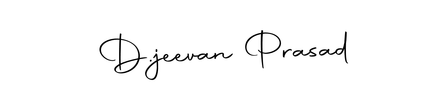 Make a short D.jeevan Prasad signature style. Manage your documents anywhere anytime using Autography-DOLnW. Create and add eSignatures, submit forms, share and send files easily. D.jeevan Prasad signature style 10 images and pictures png