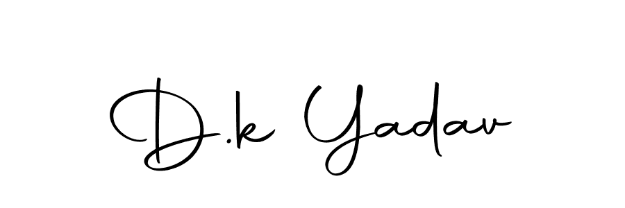 Make a beautiful signature design for name D.k Yadav. Use this online signature maker to create a handwritten signature for free. D.k Yadav signature style 10 images and pictures png