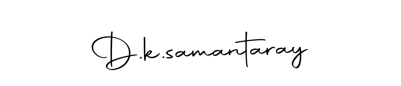 The best way (Autography-DOLnW) to make a short signature is to pick only two or three words in your name. The name D.k.samantaray include a total of six letters. For converting this name. D.k.samantaray signature style 10 images and pictures png