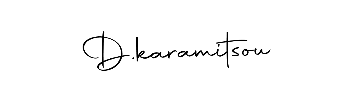 if you are searching for the best signature style for your name D.karamitsou. so please give up your signature search. here we have designed multiple signature styles  using Autography-DOLnW. D.karamitsou signature style 10 images and pictures png