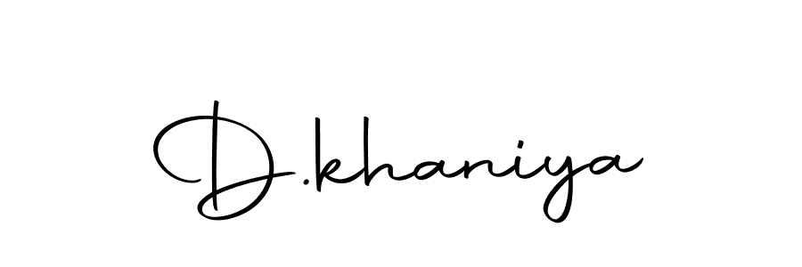 The best way (Autography-DOLnW) to make a short signature is to pick only two or three words in your name. The name D.khaniya include a total of six letters. For converting this name. D.khaniya signature style 10 images and pictures png