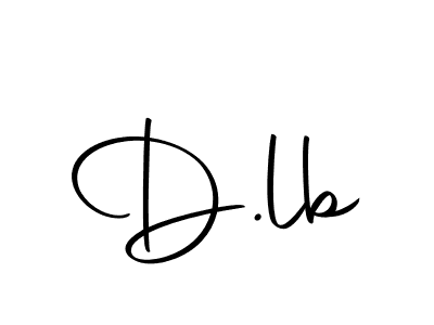 How to make D.lb name signature. Use Autography-DOLnW style for creating short signs online. This is the latest handwritten sign. D.lb signature style 10 images and pictures png