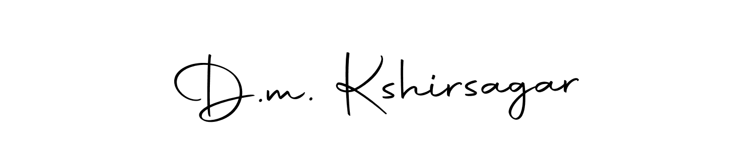 You can use this online signature creator to create a handwritten signature for the name D.m. Kshirsagar. This is the best online autograph maker. D.m. Kshirsagar signature style 10 images and pictures png