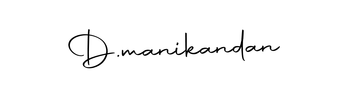 Use a signature maker to create a handwritten signature online. With this signature software, you can design (Autography-DOLnW) your own signature for name D.manikandan. D.manikandan signature style 10 images and pictures png