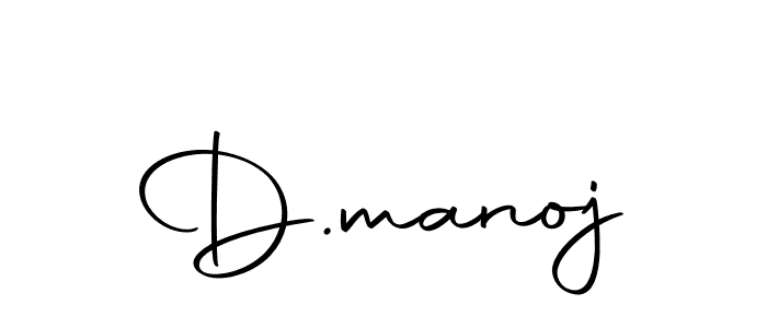 You should practise on your own different ways (Autography-DOLnW) to write your name (D.manoj) in signature. don't let someone else do it for you. D.manoj signature style 10 images and pictures png
