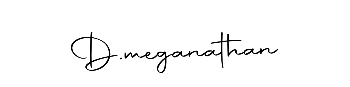 Design your own signature with our free online signature maker. With this signature software, you can create a handwritten (Autography-DOLnW) signature for name D.meganathan. D.meganathan signature style 10 images and pictures png