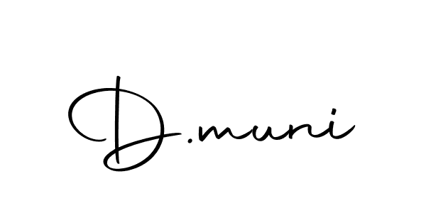 Similarly Autography-DOLnW is the best handwritten signature design. Signature creator online .You can use it as an online autograph creator for name D.muni. D.muni signature style 10 images and pictures png