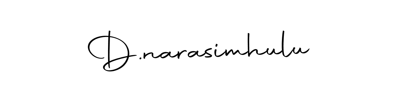 Make a beautiful signature design for name D.narasimhulu. Use this online signature maker to create a handwritten signature for free. D.narasimhulu signature style 10 images and pictures png