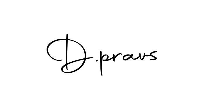 The best way (Autography-DOLnW) to make a short signature is to pick only two or three words in your name. The name D.pravs include a total of six letters. For converting this name. D.pravs signature style 10 images and pictures png