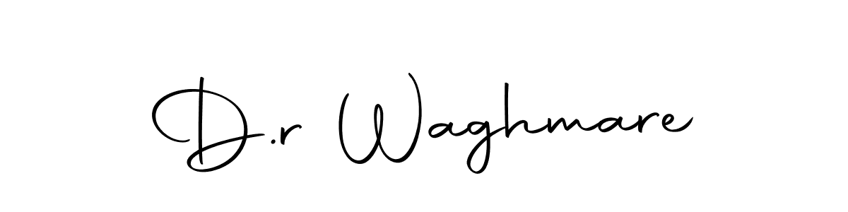 Make a beautiful signature design for name D.r Waghmare. With this signature (Autography-DOLnW) style, you can create a handwritten signature for free. D.r Waghmare signature style 10 images and pictures png