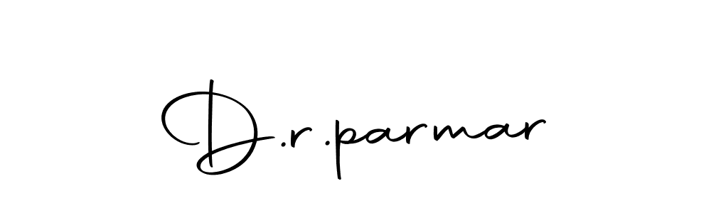 How to make D.r.parmar signature? Autography-DOLnW is a professional autograph style. Create handwritten signature for D.r.parmar name. D.r.parmar signature style 10 images and pictures png