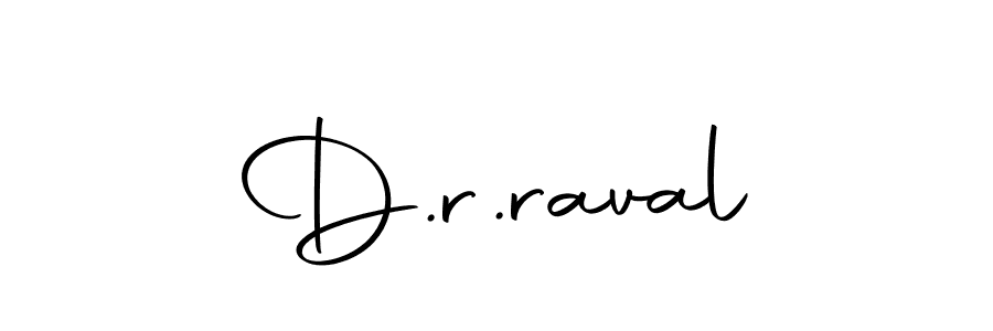 Design your own signature with our free online signature maker. With this signature software, you can create a handwritten (Autography-DOLnW) signature for name D.r.raval. D.r.raval signature style 10 images and pictures png