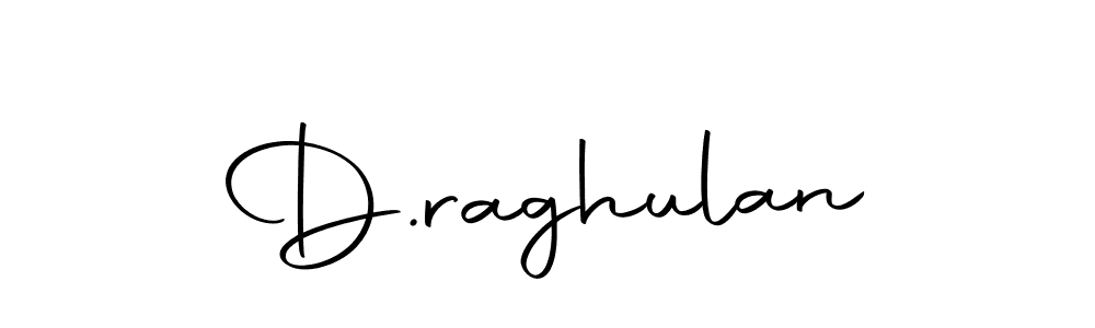 How to make D.raghulan name signature. Use Autography-DOLnW style for creating short signs online. This is the latest handwritten sign. D.raghulan signature style 10 images and pictures png