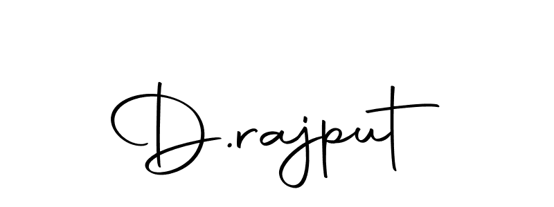 Make a beautiful signature design for name D.rajput. With this signature (Autography-DOLnW) style, you can create a handwritten signature for free. D.rajput signature style 10 images and pictures png