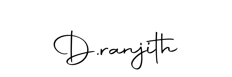You should practise on your own different ways (Autography-DOLnW) to write your name (D.ranjith) in signature. don't let someone else do it for you. D.ranjith signature style 10 images and pictures png