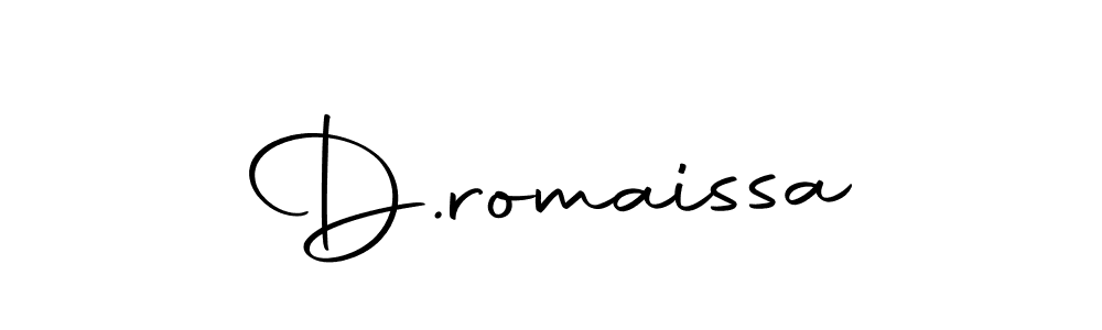 How to Draw D.romaissa signature style? Autography-DOLnW is a latest design signature styles for name D.romaissa. D.romaissa signature style 10 images and pictures png