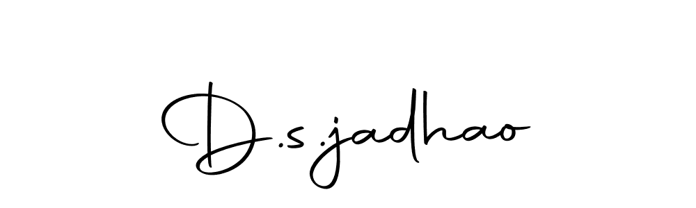 You can use this online signature creator to create a handwritten signature for the name D.s.jadhao. This is the best online autograph maker. D.s.jadhao signature style 10 images and pictures png