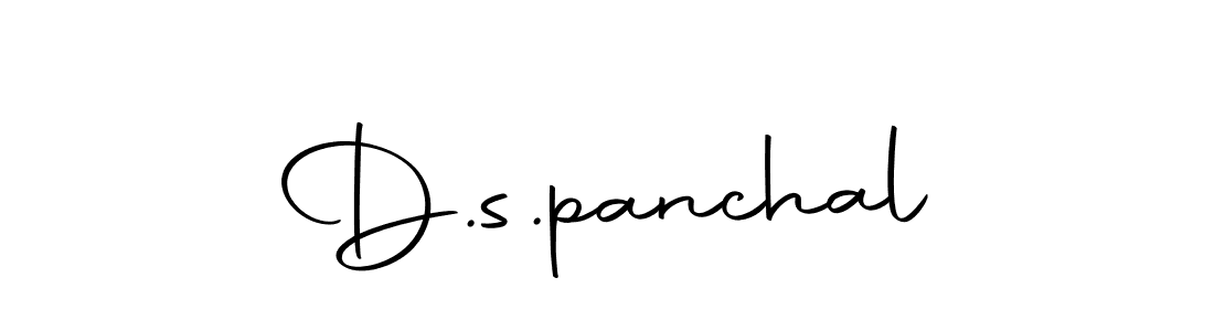 Design your own signature with our free online signature maker. With this signature software, you can create a handwritten (Autography-DOLnW) signature for name D.s.panchal. D.s.panchal signature style 10 images and pictures png