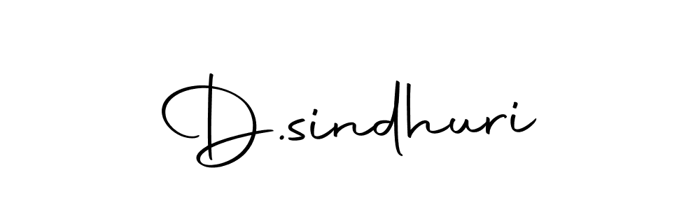 How to make D.sindhuri signature? Autography-DOLnW is a professional autograph style. Create handwritten signature for D.sindhuri name. D.sindhuri signature style 10 images and pictures png