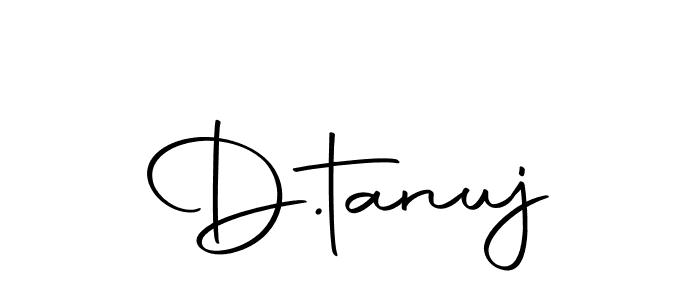 Make a beautiful signature design for name D.tanuj. Use this online signature maker to create a handwritten signature for free. D.tanuj signature style 10 images and pictures png