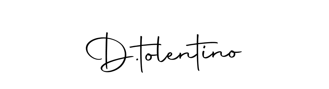 Create a beautiful signature design for name D.tolentino. With this signature (Autography-DOLnW) fonts, you can make a handwritten signature for free. D.tolentino signature style 10 images and pictures png