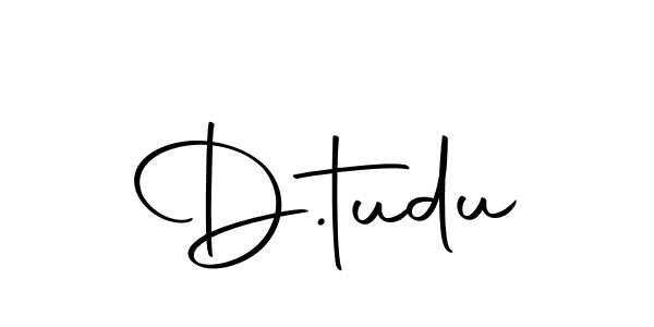 Make a beautiful signature design for name D.tudu. With this signature (Autography-DOLnW) style, you can create a handwritten signature for free. D.tudu signature style 10 images and pictures png