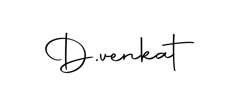 Also we have D.venkat name is the best signature style. Create professional handwritten signature collection using Autography-DOLnW autograph style. D.venkat signature style 10 images and pictures png