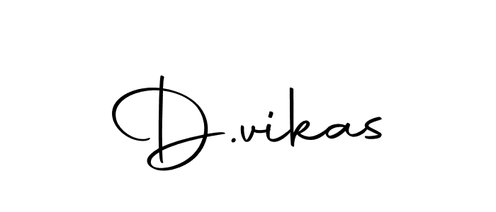 You should practise on your own different ways (Autography-DOLnW) to write your name (D.vikas) in signature. don't let someone else do it for you. D.vikas signature style 10 images and pictures png