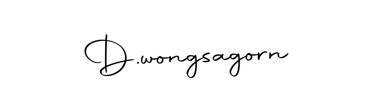 Also we have D.wongsagorn name is the best signature style. Create professional handwritten signature collection using Autography-DOLnW autograph style. D.wongsagorn signature style 10 images and pictures png