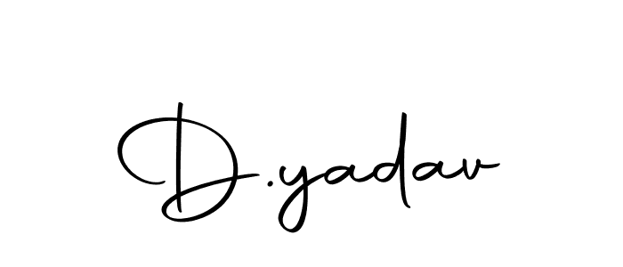 How to make D.yadav name signature. Use Autography-DOLnW style for creating short signs online. This is the latest handwritten sign. D.yadav signature style 10 images and pictures png
