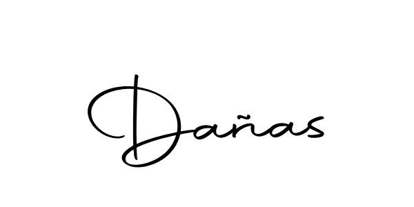 Use a signature maker to create a handwritten signature online. With this signature software, you can design (Autography-DOLnW) your own signature for name Dañas. Dañas signature style 10 images and pictures png