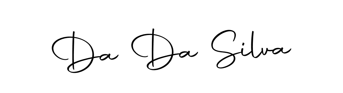 Make a beautiful signature design for name Da Da Silva. Use this online signature maker to create a handwritten signature for free. Da Da Silva signature style 10 images and pictures png
